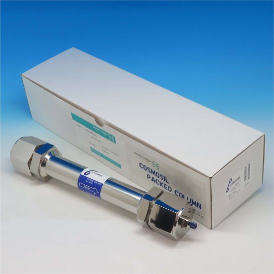 Nacalai Tesque COSMOSIL Buckyprep Pyrenylpropyl Preparative HPLC Column, 5 µm, 120 Å, 28 x 250 mm, 1/Pk - 34346-11 - Click Image to Close