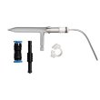 Precision Glassblowing - Pyrex C-Type Concentric Nebulizer 0.4mL/min 30psi Microflow - 500-70MQDAC, 20-101021-00, 20-101260-00, G3266-65003, G3266-80004, 8003-0489, 1201831, N0775348, N0775347, N0775341, N0775346