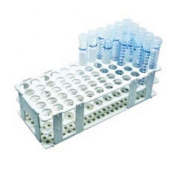 Waters Falcon 15 mL conical tube in Sapidyne 60x rack, 60X, 15ML CENTRIFUGE TUBE RACK DOMINO - 186010160 - Click Image to Close