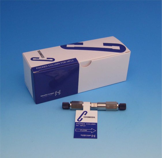 Nacalai Tesque COSMOSIL 5C18-PAQ Analytical HPLC Column, 5 µm, 120 Å, 4.6 x 30 mm, 1/Pk - 05879-41 - Click Image to Close