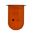 QLA 1000mL Amber Glass UltraCenter Precision Vessel, Serialised - ASTM900-UNAM