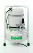 Bambi MD Range Silent Oil Lubricated Air Compressor, Vertical, 0.5Hp, 78 l/min, 15 litres Receiver, 67 x 46 x 30 cm - 75/150V