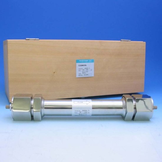 Nacalai Tesque COSMOSIL 5C18-PAQ Preparative HPLC Column, 5 µm, 120 Å, 28 x 250 mm, 1/Pk - 34456-71 - Click Image to Close