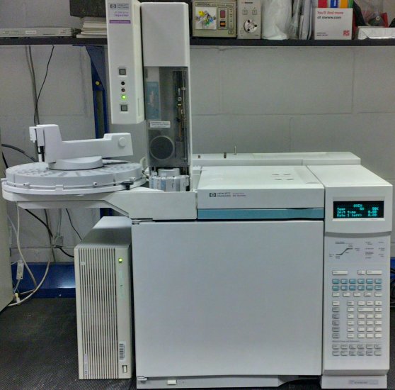 HP 6890 GC with TCD FID & Autosampler For Sale - Click Image to Close