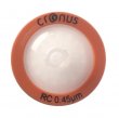 QLA 0.45 um Cronus Syringe Filters, Regenerated Cellulose, 25mm diameter, Colour-coded Brown (Bag/1000) - FFRC2545-1000