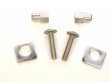 QLA AccuCenter Bracket Solid (Permanent) Mounting Hardware Kit for the Distek 2500 Baths (1 Pack of Hardware per ACCUBKT) - ACCUBKT-SMKD2500 *OBSOLETE*