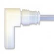 PerkinElmer Elbow adapter, PFA, for Optima 2000/4000/5000 - Joins ESI cyclonic spray chamber to ESI injector. - N0777425