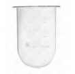 QLA 1000mL Clear Glass Vessel, Electrolab compatible, Serialised - GLA900-EL (0104A0004)