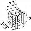 Shimadzu SUPER MICRO CELL FOR UV-1700 - 208-92116-00, 208-92116