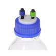 VICI Jour VICI Cap Kit, GL45 Threads, 2 Ports, 1/4-28 Connections, 1 Litre Bottle - JR-S-11101