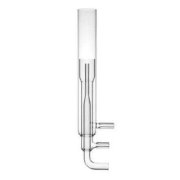 Precision Glassblowing - Torch Axial 0.8mm Inj. 1 Piece 90° Bend - 800-18, 2010104700