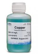 Waters Copper QC Trace Metal Standard, 125 ml - 022 (HAZMAT)