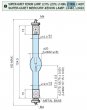 Hamamatsu Long Life Super-quiet Xenon lamp, 150 W, 17 V, 3000 h Guaranteed Life, 44 g Weight - L11033