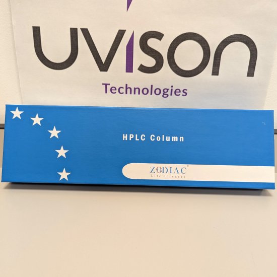 Zodiac C18 Analytical HPLC Column, 5 µm, 100 Å, 4.6 x 150 mm, 1/Pk - ZLS.C18.46.150.0510 - Click Image to Close