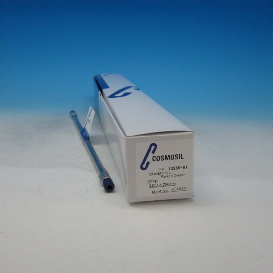 Nacalai Tesque COSMOSIL 5PFP Analytical HPLC Column, 5 µm, 120 Å, 3 x 250 mm, 1/Pk - 13269-81 - Click Image to Close