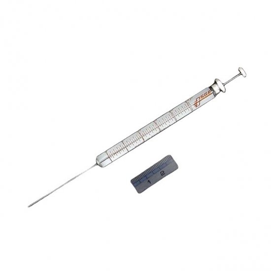 Shimadzu Syringe; 25 µl; gas tight; fixed needle; 23G; 50 mm needle length; cone tip - 221-75177-00, 221-75177 - Click Image to Close