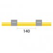 Glass Expansion Solva Flex Pump Tube 2tag 1.30mm ID Grey / Grey (PKT 12) - 1.30-GRY-SF, 3710035200, 47101008
