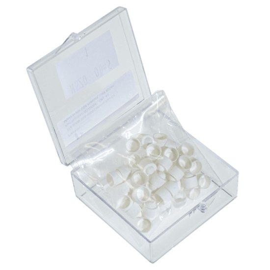 PerkinElmer Ceramic Sample Pans, 45/Pk - N5200045 - Click Image to Close