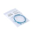 Welch Materials 0.01"ID, 1/16" OD Peek Tube, Blue, 5cm & 50cm length, 1/pk - 00808-01310