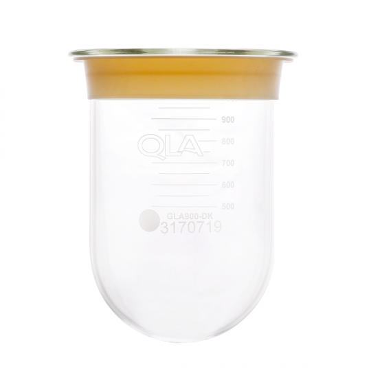 QLA 1000mL Clear Glass Vessel with Centering Ring, Distek compatible, Serialised - GLA9CR-DK (3010-0093) - Click Image to Close