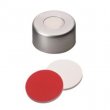Shimadzu Aluminium Cap clear lacquered, 5.5 mm centre hole, Septum Silicone/PTFE - 961-10030-11