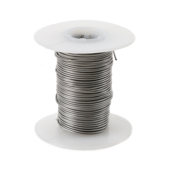 QLA Sinker Wire, Agilent/Vankel compatible, 0.032" (0.81mm) diameter, 15 metres per roll, 316 Stainless Steel - WIRESK-VK (12-3000) - Click Image to Close