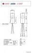 Hamamatsu Standard Deuterium lamp (L2D2 lamp), 2000 h - L6309