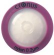 QLA 0.2 um Cronus Syringe Filters, Nylon, 25mm diameter, Colour-coded Purple (Bag/1000) - FFNN2502-1000