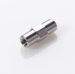 CTS Sciencix Zero Dead Volume ZDV Union Connector (Body Only) for 1/16 inch OD Tubing, 0.007 inch (0.18mm) Thru-Hole, Stainless Steel - 11-1911