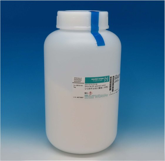 Nacalai Tesque Silica Gel 60 (spherical, neutral), 140 µm, 60 Å, 1 kg, 1/Pk - 30518-81 - Click Image to Close