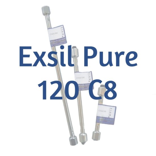 Dr. Maisch Exsil Pure 120 C8 Analytical HPLC Column, 3 µm, 120 Å, 3 x 150 mm, 1/Pk - 5136594.S1503 - Click Image to Close