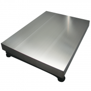 Adam Equipment GF Platform Base Mild Steel Frame with Stainless Steel Top Pan, 600 kg Capacity, 600 x 800 mm Pan Size - GF 600