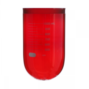 QLA 1000mL Amber Glass Vessel, No Collar, Agilent/VanKel compatible Serialised - GLA900-AVK (12-5120)