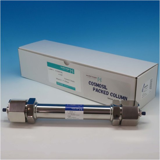 Nacalai Tesque COSMOSIL 5πNAP Preparative HPLC Column, 5 µm, 120 Å, 28 x 250 mm, 1/Pk - 08095-11 - Click Image to Close