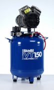 Bambi VT Range Ultra Low Noise Oil Free Air Compressor, 1.5Hp, 175 l/min, 50 Litre Receiver - VT150