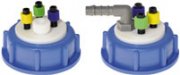 VICI Jour S61 Thread Waste Cap, 4 Ports, M10 x 1 Thread for Barbed Adapter - JR-S-16103