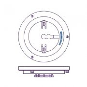 QLA Chinese Pharmacopeia Small Volume Adapter Assembly for Copley Baths includes Cover and RING01-COP - SMVASSY-COPCP