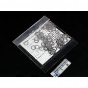 Shimadzu Gasket, Aluminum For Inj Cg Fitting, 100/Pack, 0.08 * 4.8 * 6.8 mm - 221-27351-91