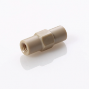 CTS Sciencix Union Connector (Body Only) for 1/16 inch OD Tubing, 0.005 inch (0.25mm) Thru-Hole, PEEK, Natural - 11-1921