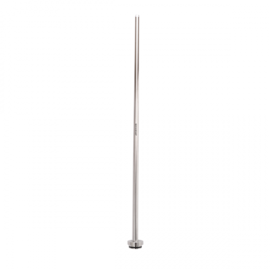 QLA 19" (480mm) Spring Clip Style Conical with O-Ring Basket Shaft, 316 Stainless Steel, Serialised - BSKSHT-19CO (12-2056) - Click Image to Close