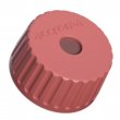 accroma Screw cap red incl Septa PTFE 100pcs - AS-Accroma-SC-RED