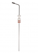 QLA 15.75" (400mm) Bent 316 SS 1/8" (3.2mm) OD Cannula with SS Luer Lock, Pre-set with stopper at 900mL, Sotax compatible - CAN015-ST-9