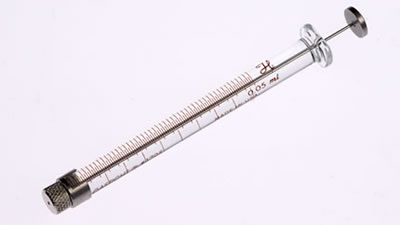 Hamilton 50 µL SYRINGE,1705RN,NO NEEDLE - 7655-01 - Click Image to Close