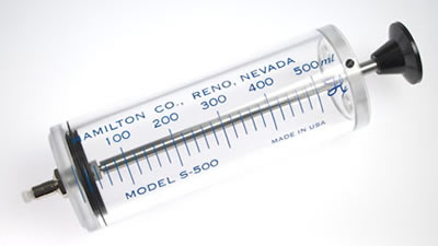 Hamilton S0500 0.5L Super Syringe (TLL) - 86311 - Click Image to Close