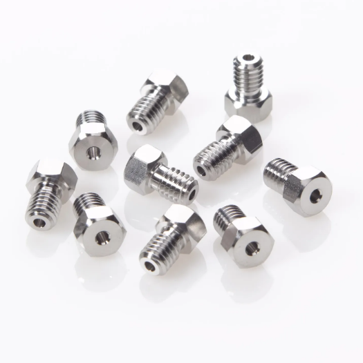 CTS Sciencix Nut Male for 1/16 inch OD Tubing, 10-32 Port, Stainless Steel, 10/pk - 11-1237 - Click Image to Close