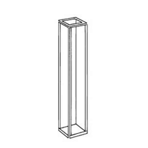 Hellma 101.034-QS Micro Fluorescence Cell without Stopper, Quartz Glass HP 200-2500 nm, 750 ul, 5 x 5 mm Path Length, 1/Pk - 101-034-40 - Click Image to Close