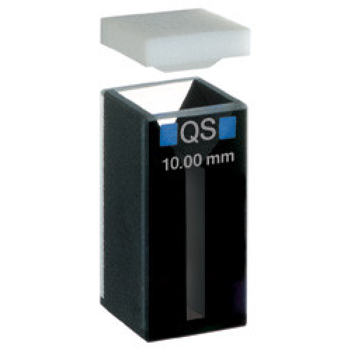 Hellma 105B-QS Micro Absorption Cell, black side walls and base, Quartz SUPRASIL Glass, 200-2500 nm, 300 ul, 10 mm Light Path, 1/Pk - 105-B-10-40 - Click Image to Close