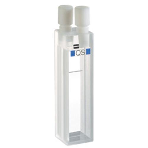 Hellma 238-QS Absorption Cell with Two Chambers, Quartz SUPRASIL Glass, 200-2500 nm, 2 x 1000 ul, 2 x 4.375 Path Length, 46 x 12.5 x 12.5 mm, 2/Pk - 238-000-K-40 - Click Image to Close