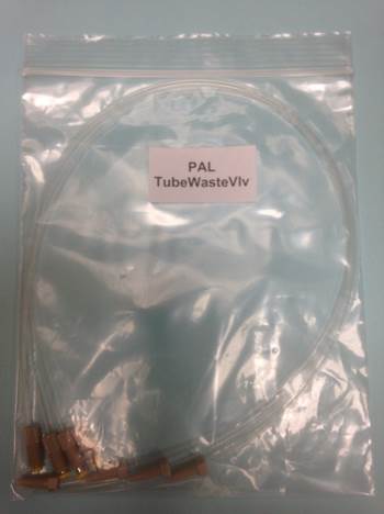 LEAP PAL Parts DLW to Valve Waste line tubing, 4 pcs with connectors - PAL.TUBEWASTVLV - Click Image to Close