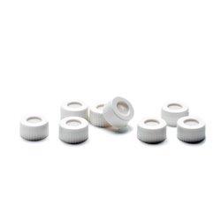 LEAP PAL Parts Cap, Screw, Pre-Slit PTFE/Silicone, 9mm QuikCap™, White - XAR-1522W - Click Image to Close